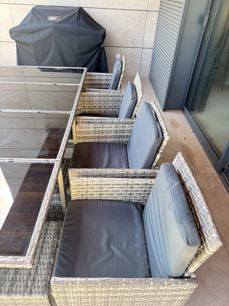 Polyrattan Garden Set 13-pc. for 12 People