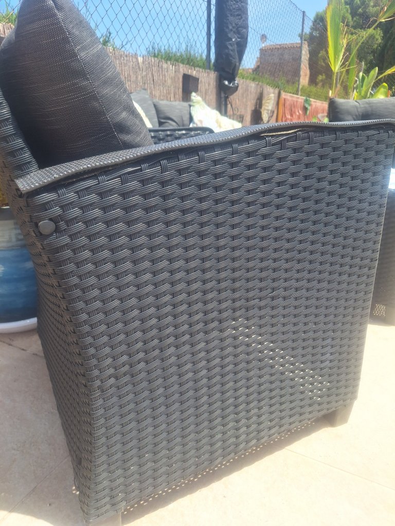 Polyrattan Sitzgruppe Gartenmöbel Rattan Top