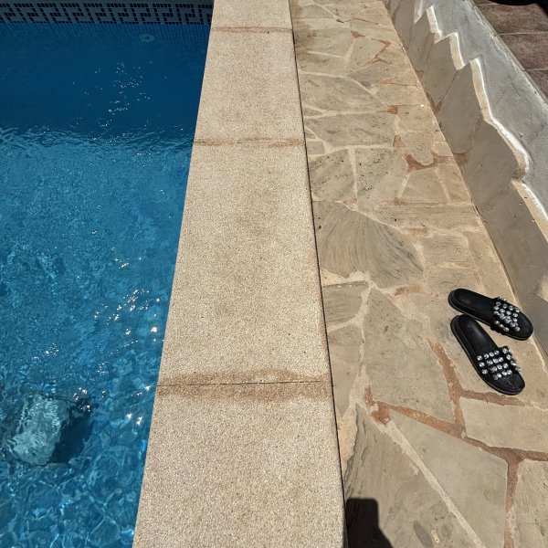 Pool Beckenrandsteine Umrahmung Beckenkopf zu verschenken