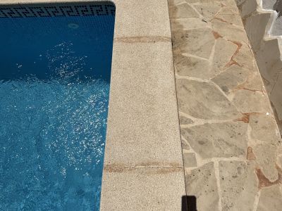 Pool Beckenrandsteine Umrahmung Beckenkopf zu verschenken