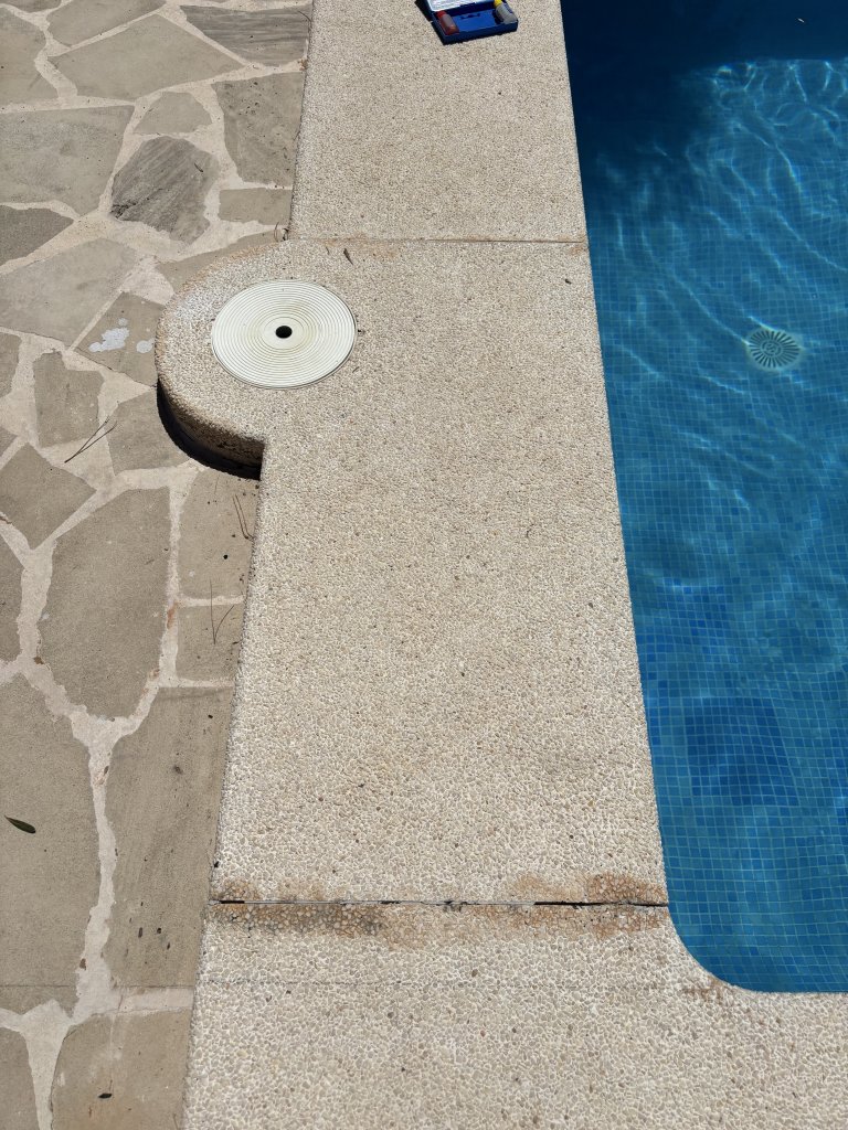Pool Beckenrandsteine Umrahmung Beckenkopf zu verschenken
