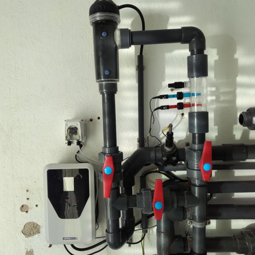 Pool disinfection latest model touchscreen astral idegis