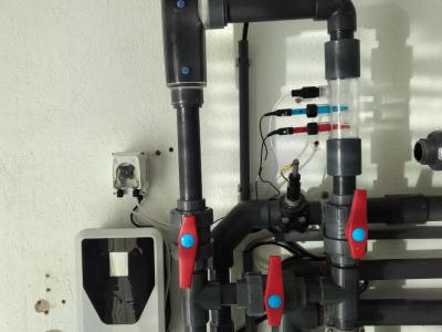 Pool disinfection latest model touchscreen astral idegis