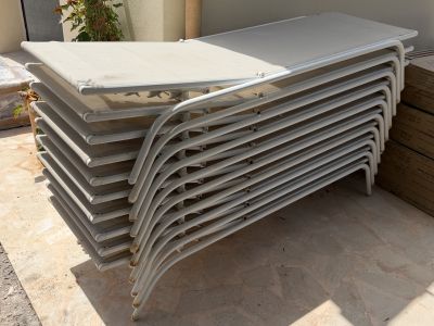 Tumbonas de piscina - 10 unidades