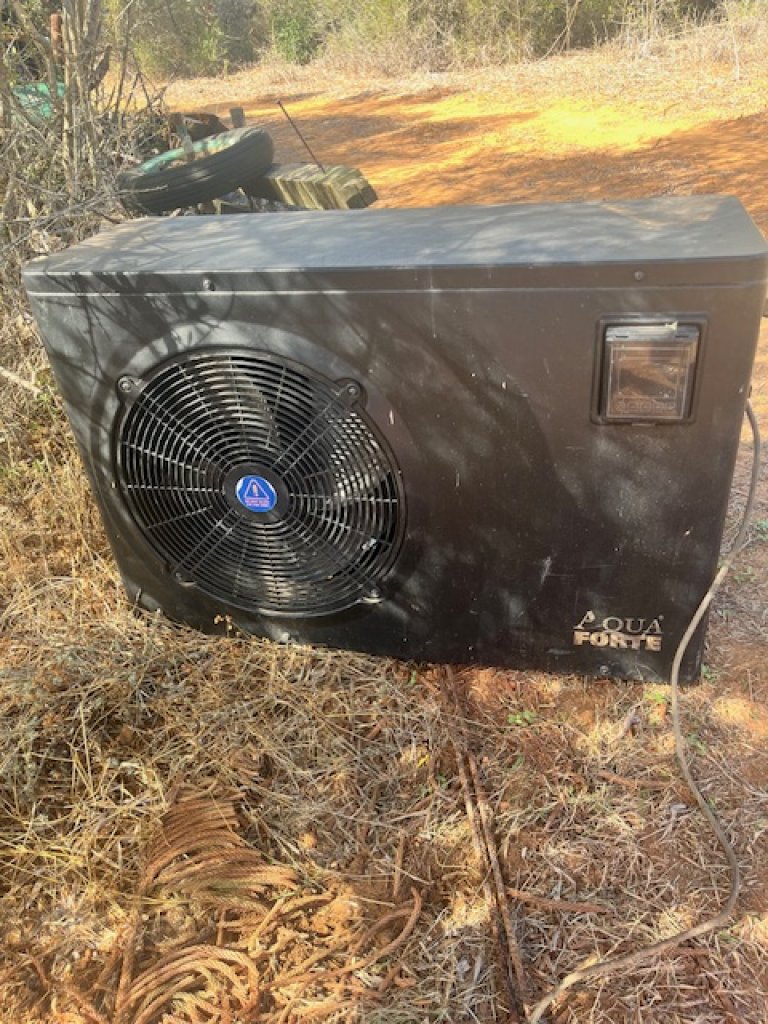 Pool heater display broken see photo