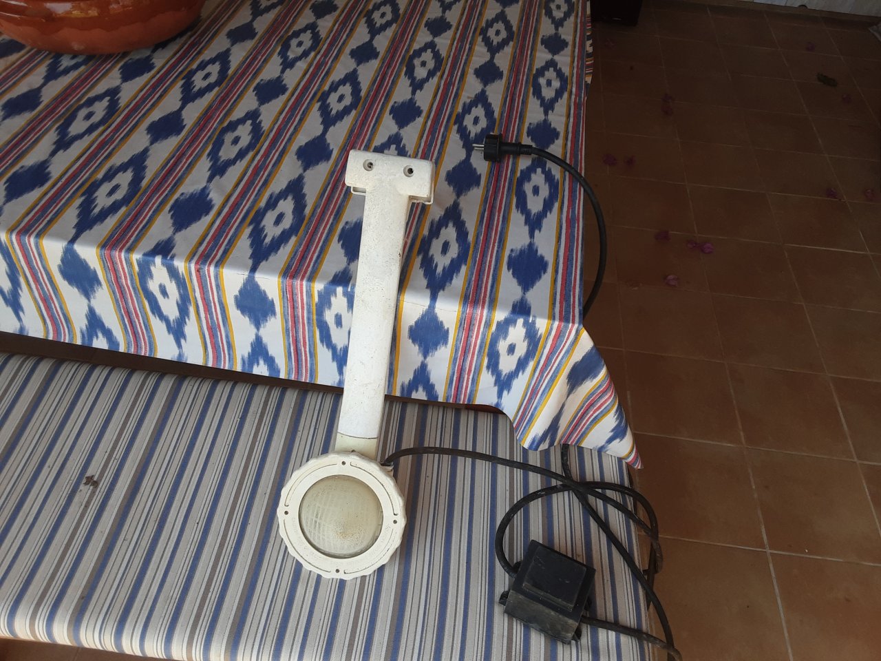 Luz para piscina