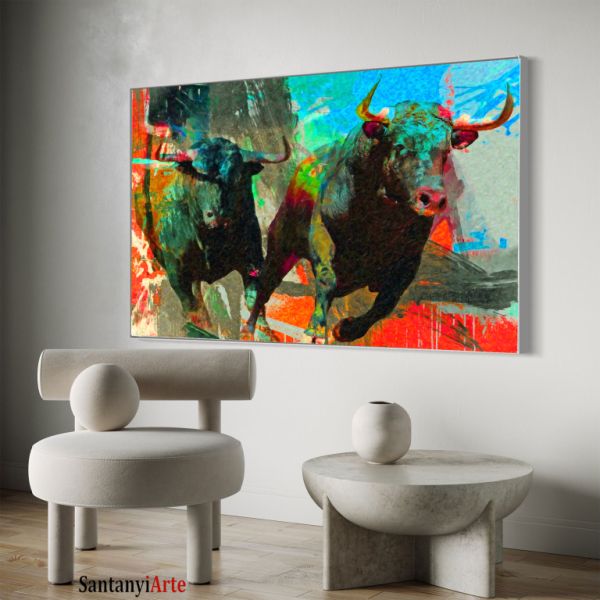 Pop Art auf Leinwand