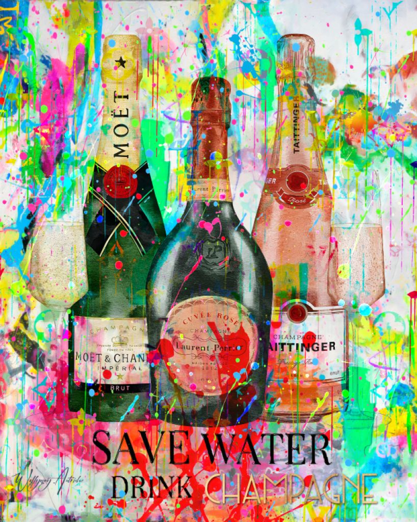 Pop Art auf Leinwand