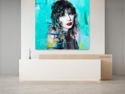 Pop Art auf Leinwand