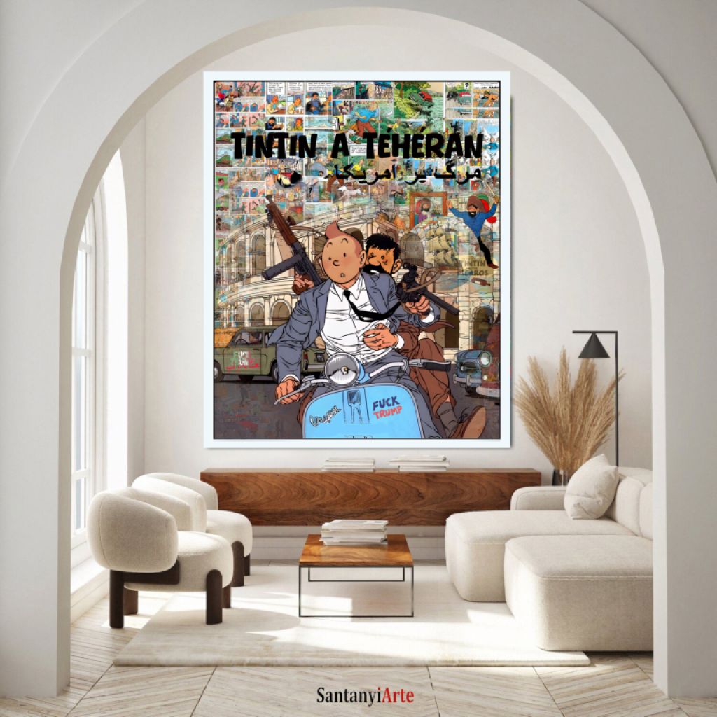 Pop Art auf Leinwand