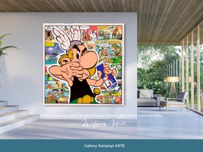 Pop Art auf Leinwand