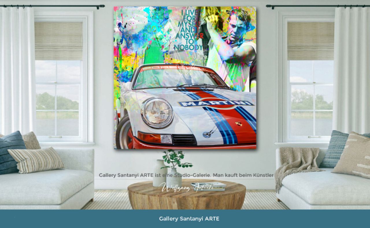 Pop Art auf Leinwand