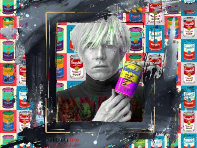 Pop Art Art Andy Warhol and Campbell Cans