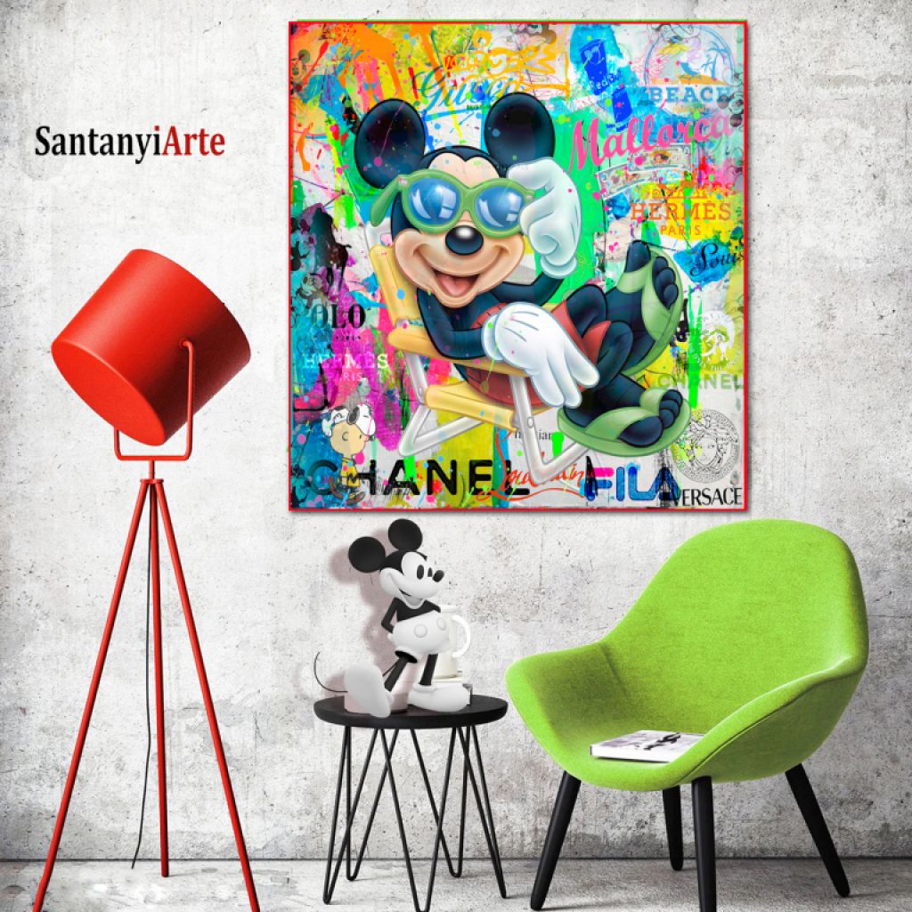 Pop Art Art on Canvas