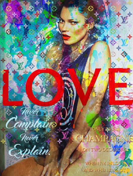 Arte Pop Art sobre lienzo