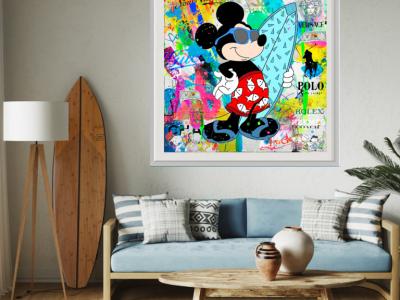 Pop Art Art on Canvas