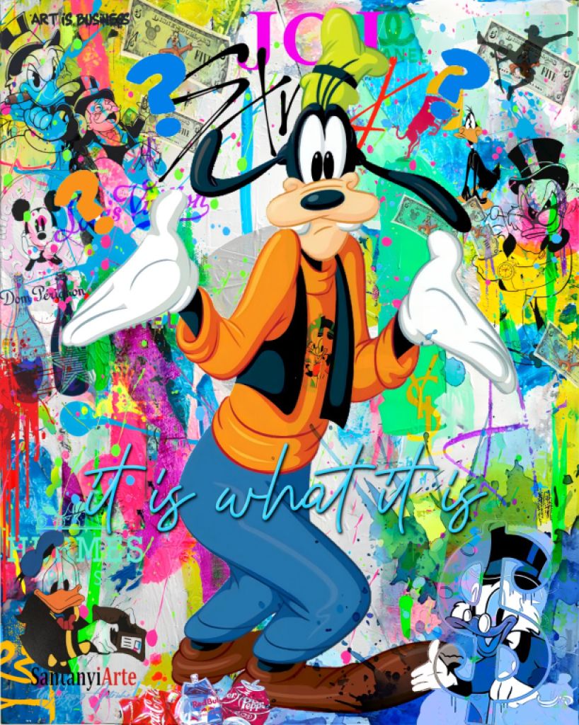 Pop Art Art on Canvas