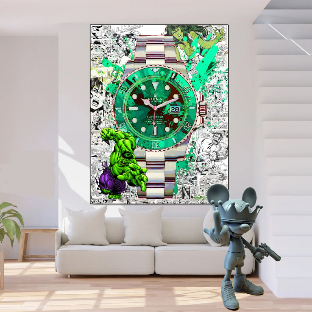 Pop Art - Kunst auf Leinwand