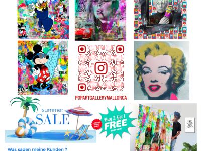Pop Art Kunst aus Mallorca