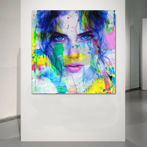 Pop Art Marilyn with Diamond Dust