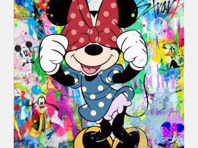 Pop Art with neon lettering