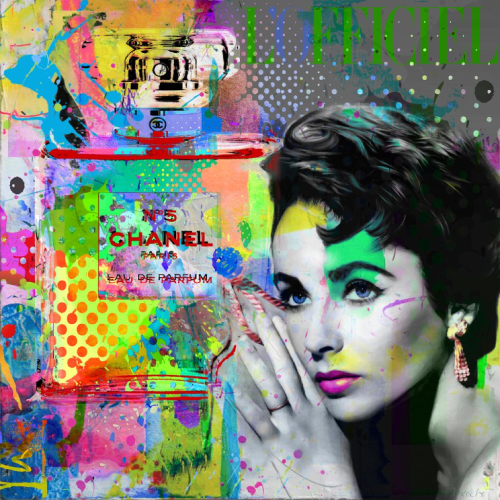 PopArt Kunst auf Leinwand