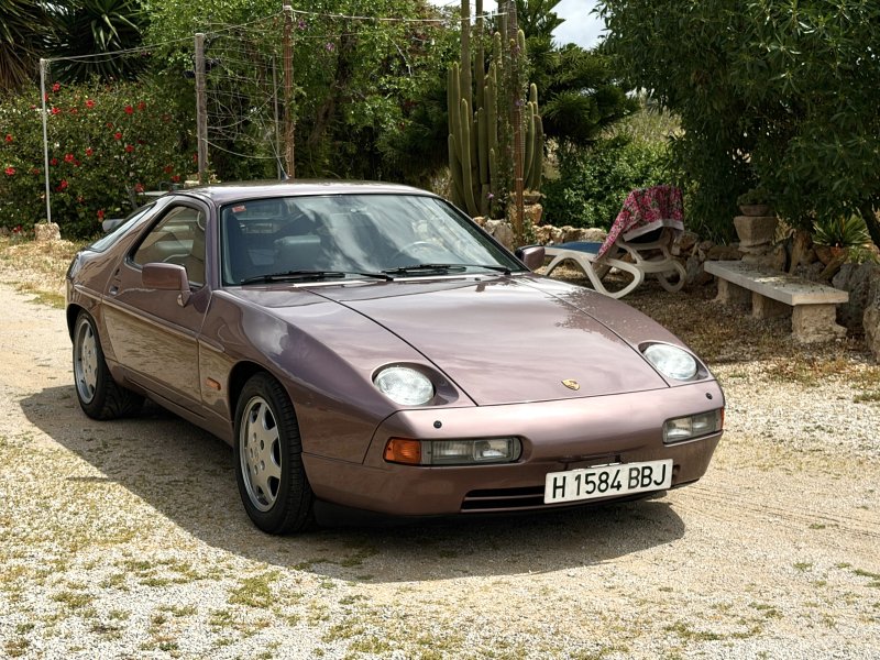 Porsche 928 S4 spanisches H Kennzeichen matricula H sehr guter Zustand