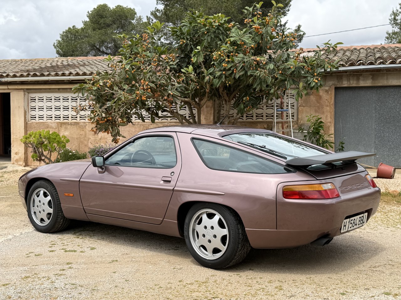 Porsche 928 S4 spanisches H Kennzeichen matricula H sehr guter Zustand