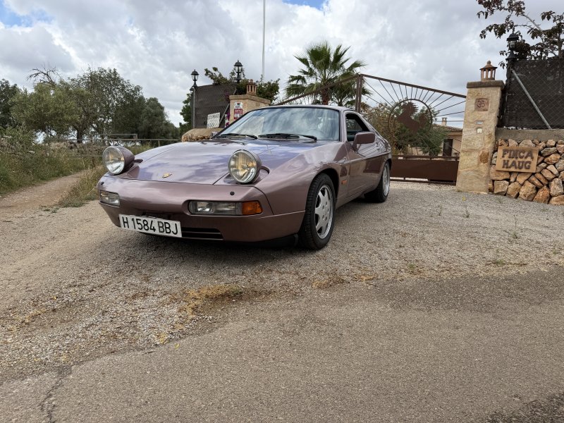 Porsche 928 S4 spanisches H Kennzeichen matricula H sehr guter Zustand