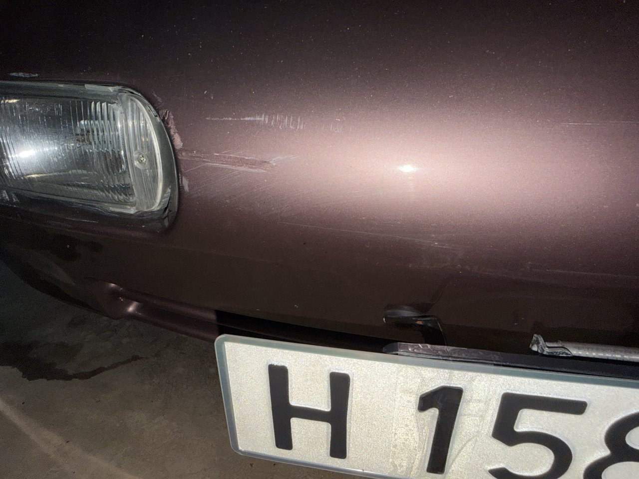 Porsche 928 S4 spanisches H Kennzeichen matricula H sehr guter Zustand