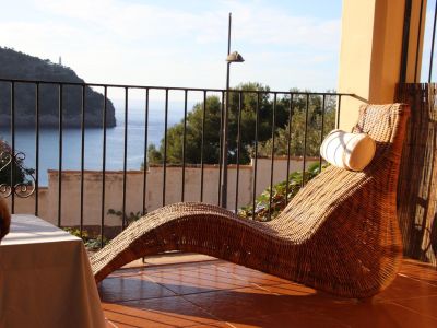 Port de Sóller: Apartment with sea, bay and lighthouse views