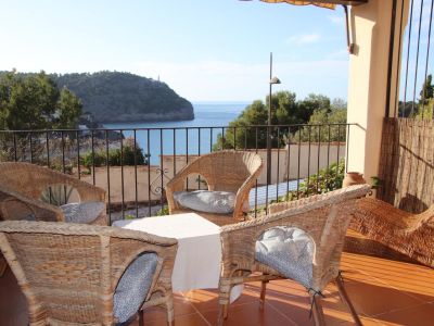 Port de Sóller: Apartment with sea, bay and lighthouse views