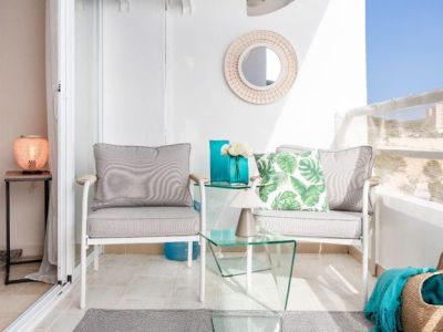 Porto Adriano - Meerblickwohnung-Vermietung