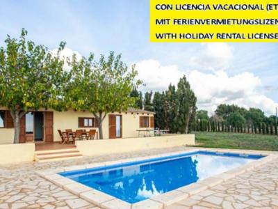 PORTOCRISTO: Gepflegte Landfinca mit Ferienvermietungslizenz für 8 Personen (nur VK)