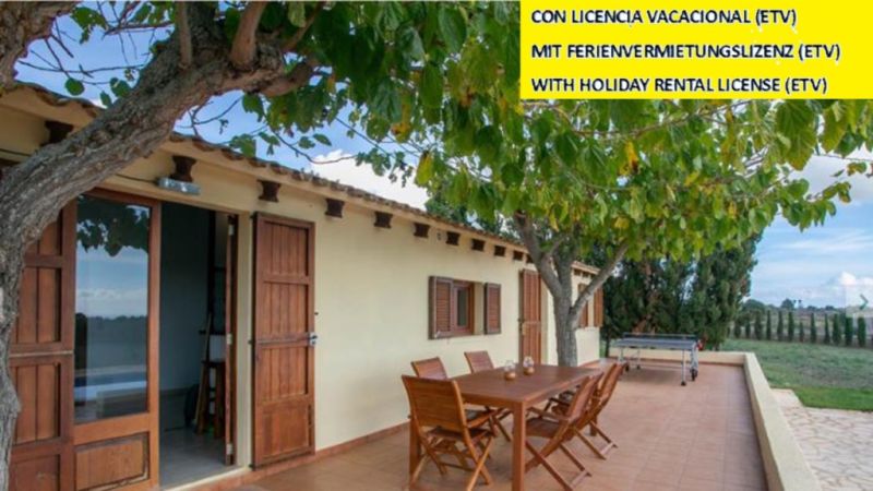 PORTOCRISTO: Gepflegte Landfinca mit Ferienvermietungslizenz für 8 Personen (nur VK)