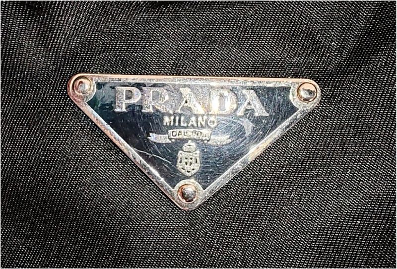 Prada Bauletto Tasche, Farbe: schwarz