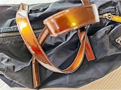 Prada Bauletto Tasche, Farbe: schwarz