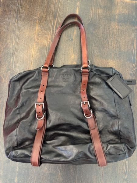 PRADA Leder Schultertasche