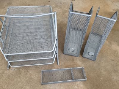 Praktische Büro-Ablagefächer als Set