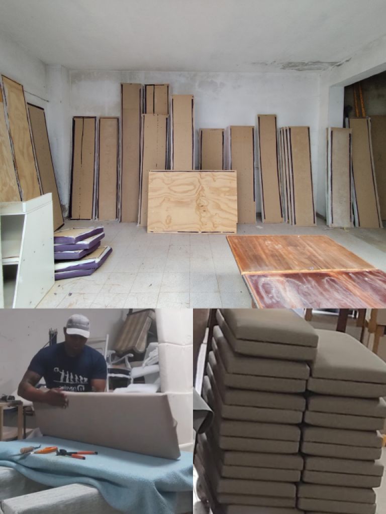 Professionelle Polsterei