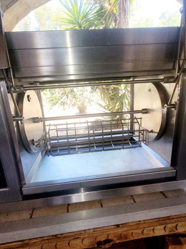 Profi Hähnchen-& Haxengrill Gastro-HG/EDELSTAHL/230V