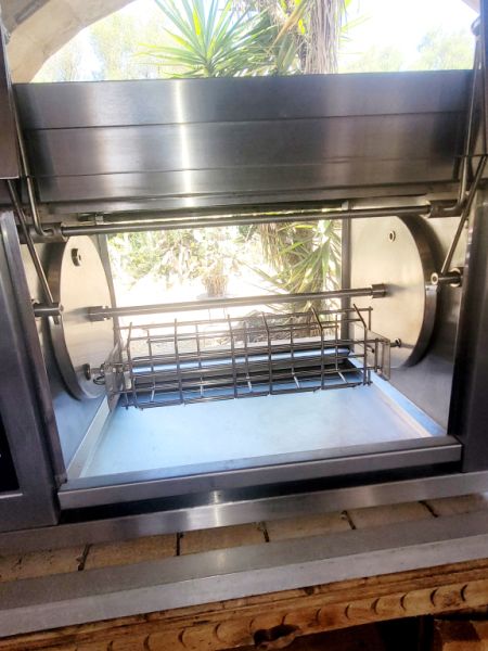Profi Hähnchen-& Haxengrill Gastro-HG/EDELSTAHL/230V