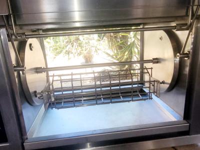 Profi Hähnchen-& Haxengrill Gastro-HG/EDELSTAHL/230V