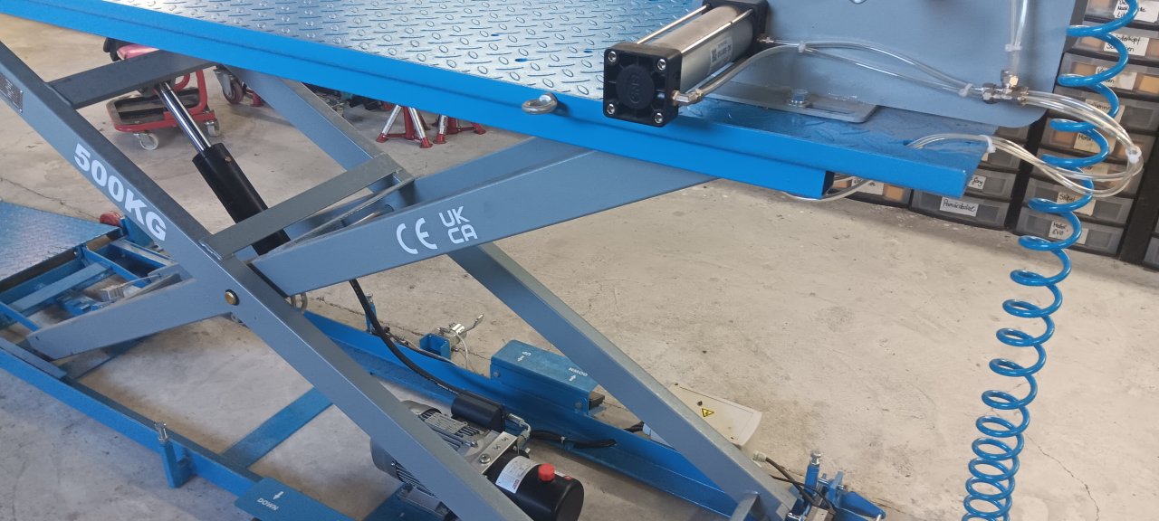 Professional Motorcycle Lift Twin Busch TWM02 (500kg)