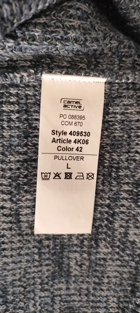 Pullover CAMEL ACTIVE Größe L (42-44/52-54) NEU mit Etiketten