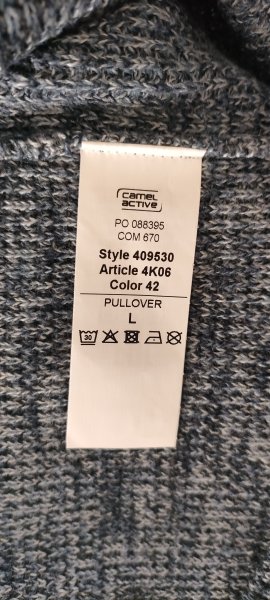 Pullover CAMEL ACTIVE Größe L (42-44/52-54) NEU mit Etiketten
