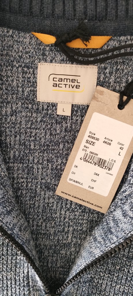 Pullover CAMEL ACTIVE Größe L (42-44/52-54) NEU mit Etiketten