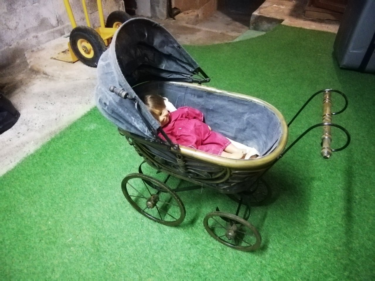 Antique Doll Stroller