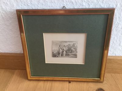 Radierung, 1777, Daniel N. Chodowiecki, Die Offenbarung u. die Vernunft