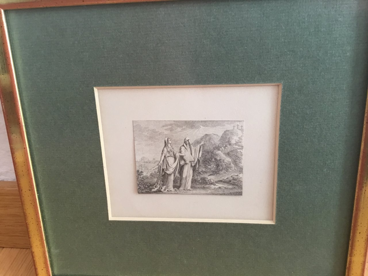 Radierung, 1777, Daniel N. Chodowiecki, Die Offenbarung u. die Vernunft